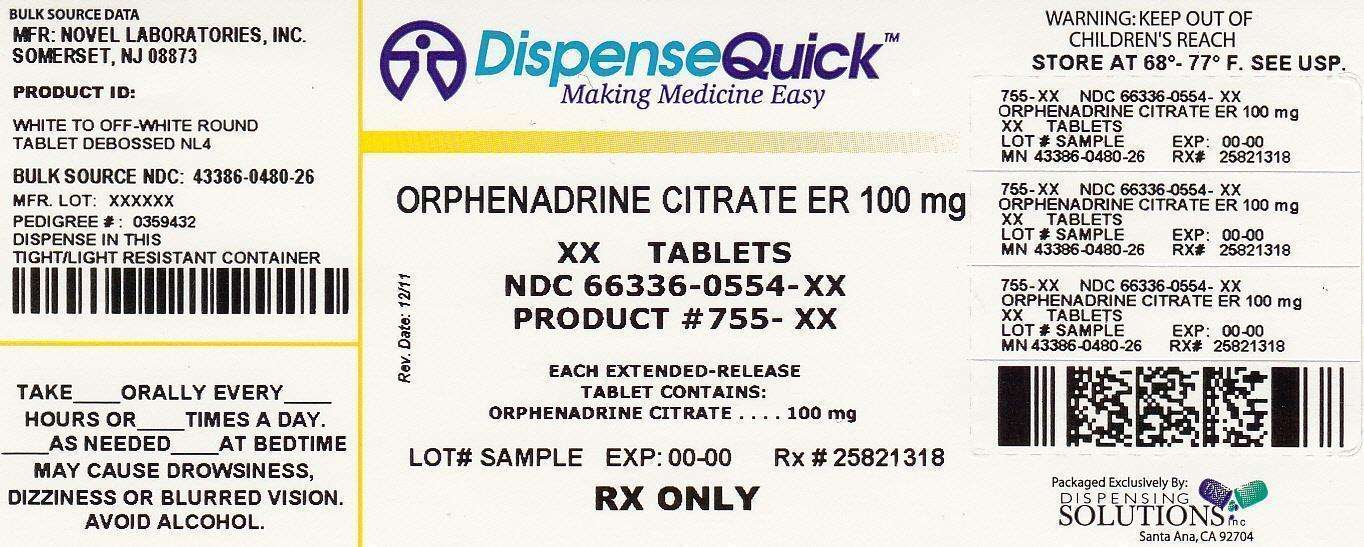 Orphenadrine Citrate